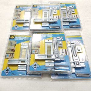 6 OOK Hillman Picture Perfect 4-Way Adjustable Picture Hanger Hardware f…